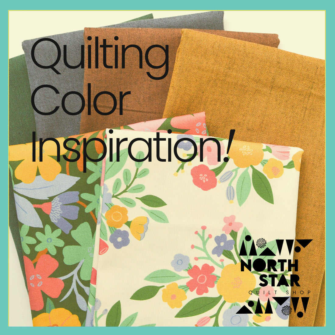Check out our new colorful collection featuring big, bold flower patterns that will spark creativity for quilters inspired by July's colors and flowers.
