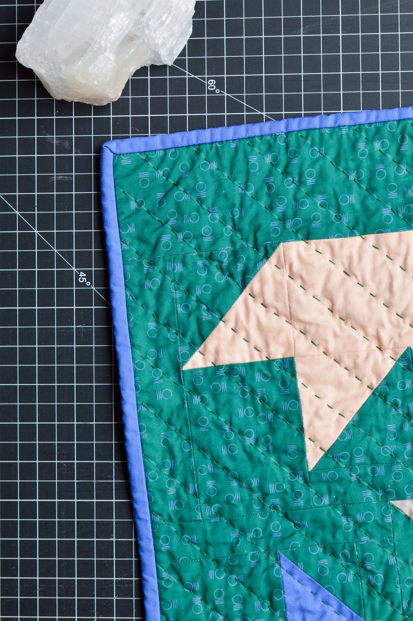 Bolt (Anger) | PDF Download Mini Quilt Pattern