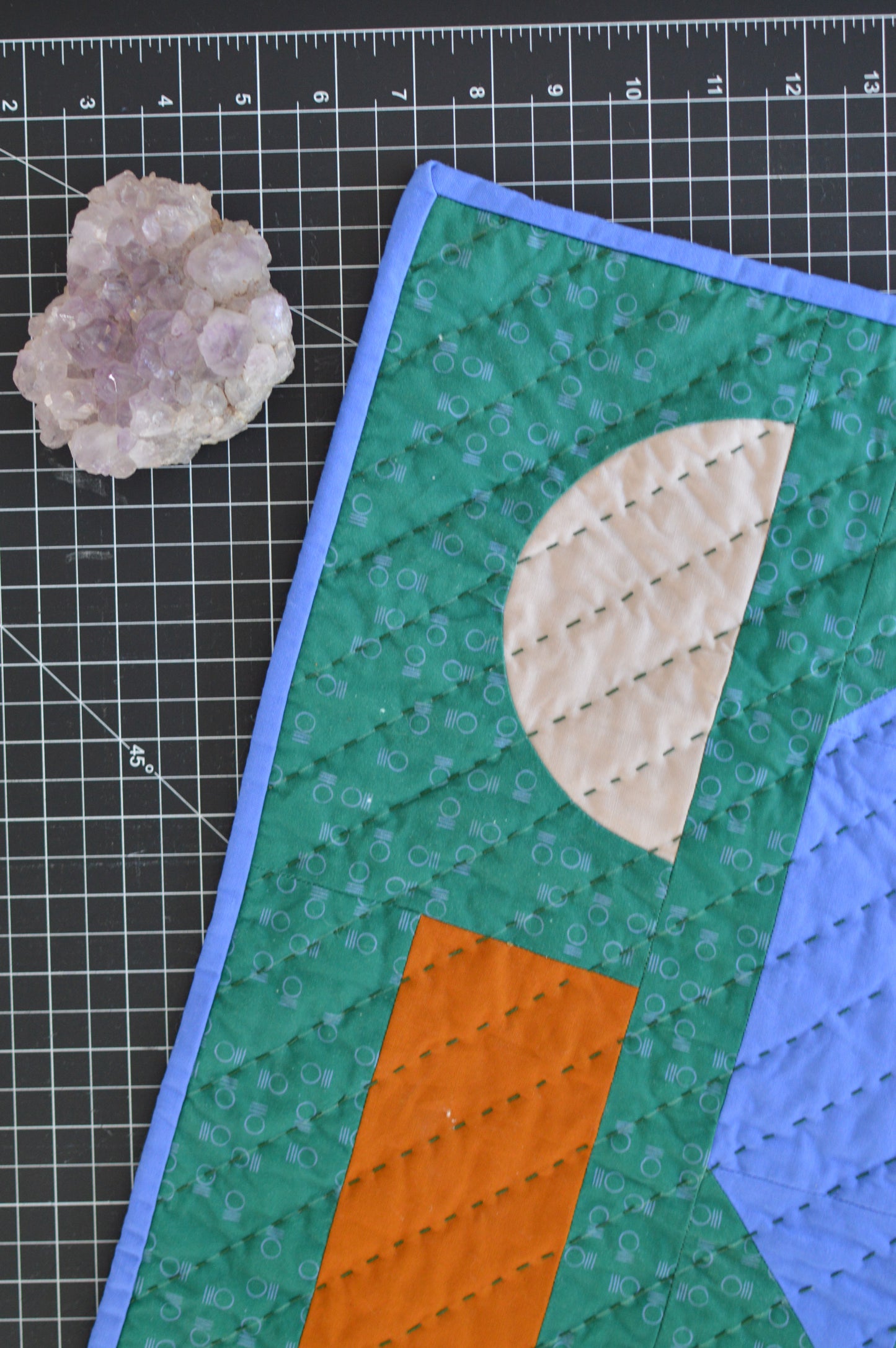 Newel (Honesty) | PDF Download Mini Quilt Pattern