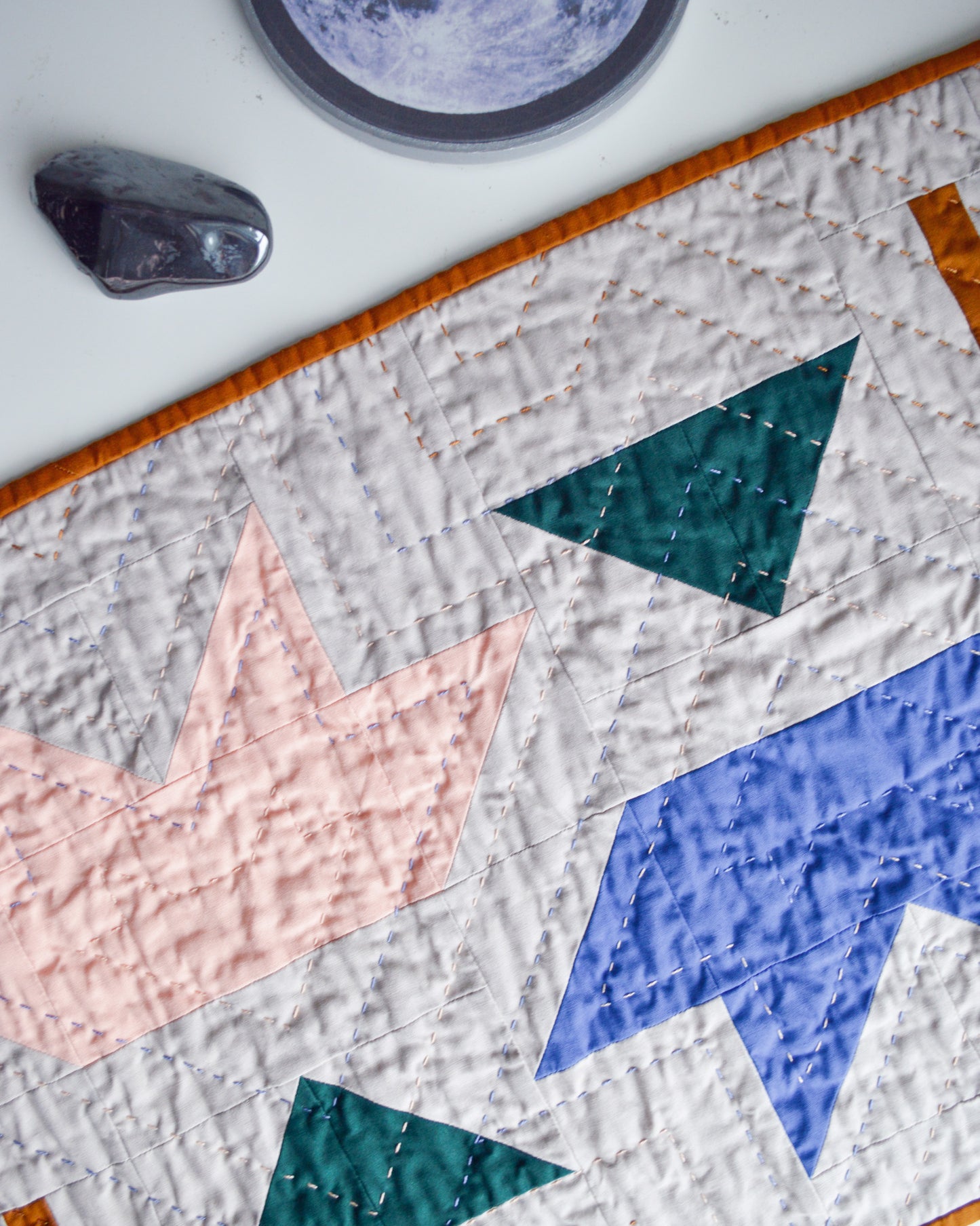 Binary Star (Patience) | PDF Download Mini Quilt Pattern