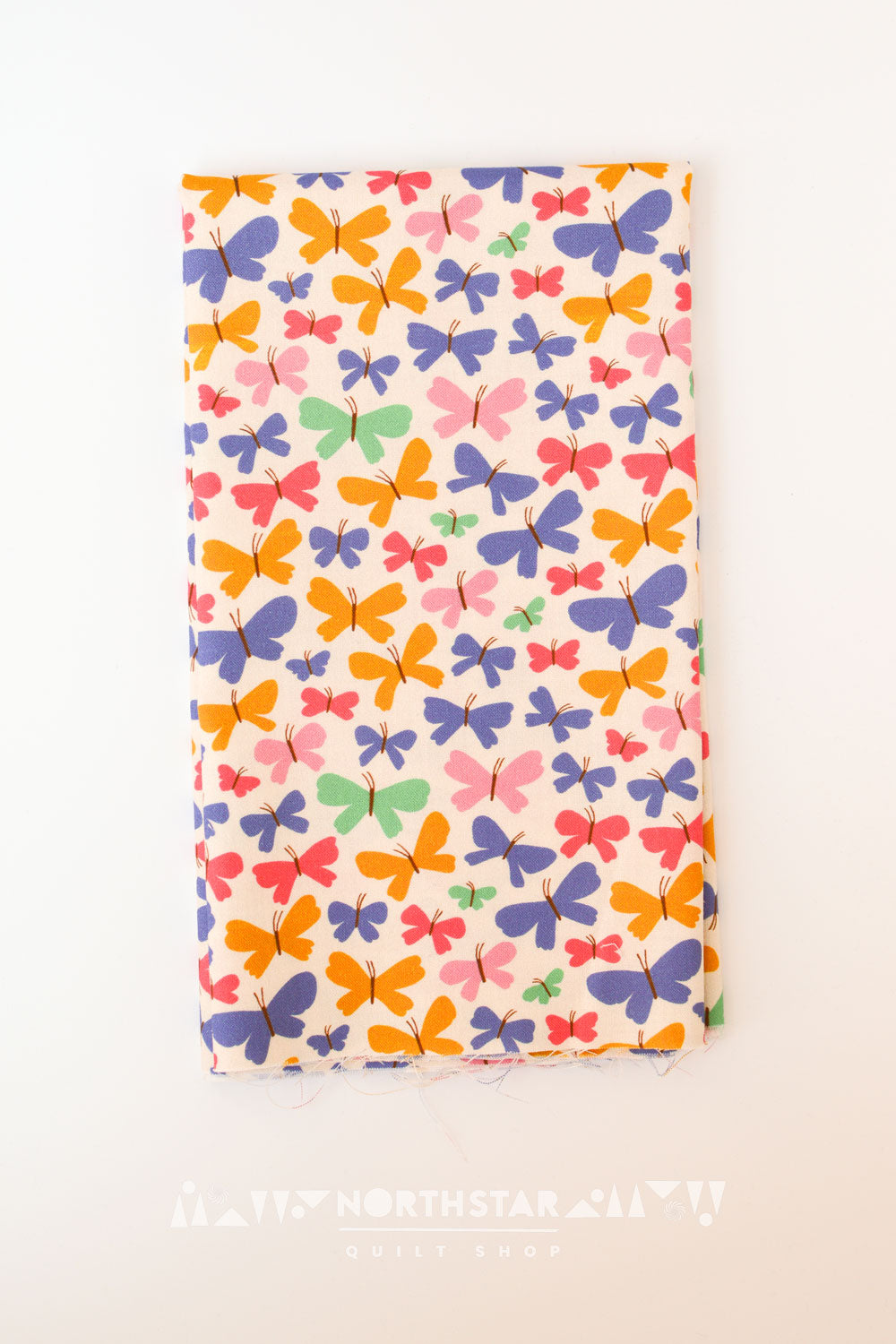Butterflies | Cloud9 Fabrics Quilting Cotton Yardage Organic Cotton