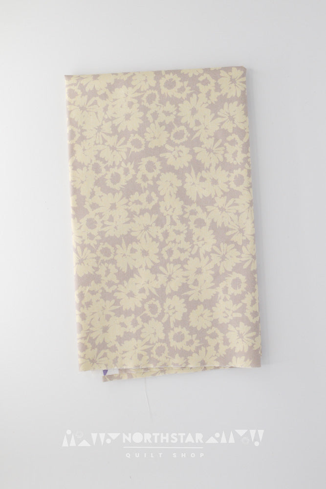 Clover Flowers in Cream | Wax and Wane Studio Quilting Cotton Yardage