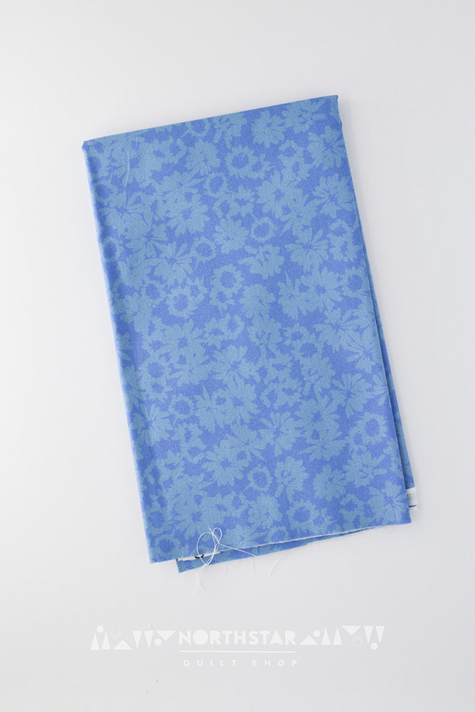 Clover Flowers in Lapis | Wax and Wane Studio Quilting Cotton Yardage
