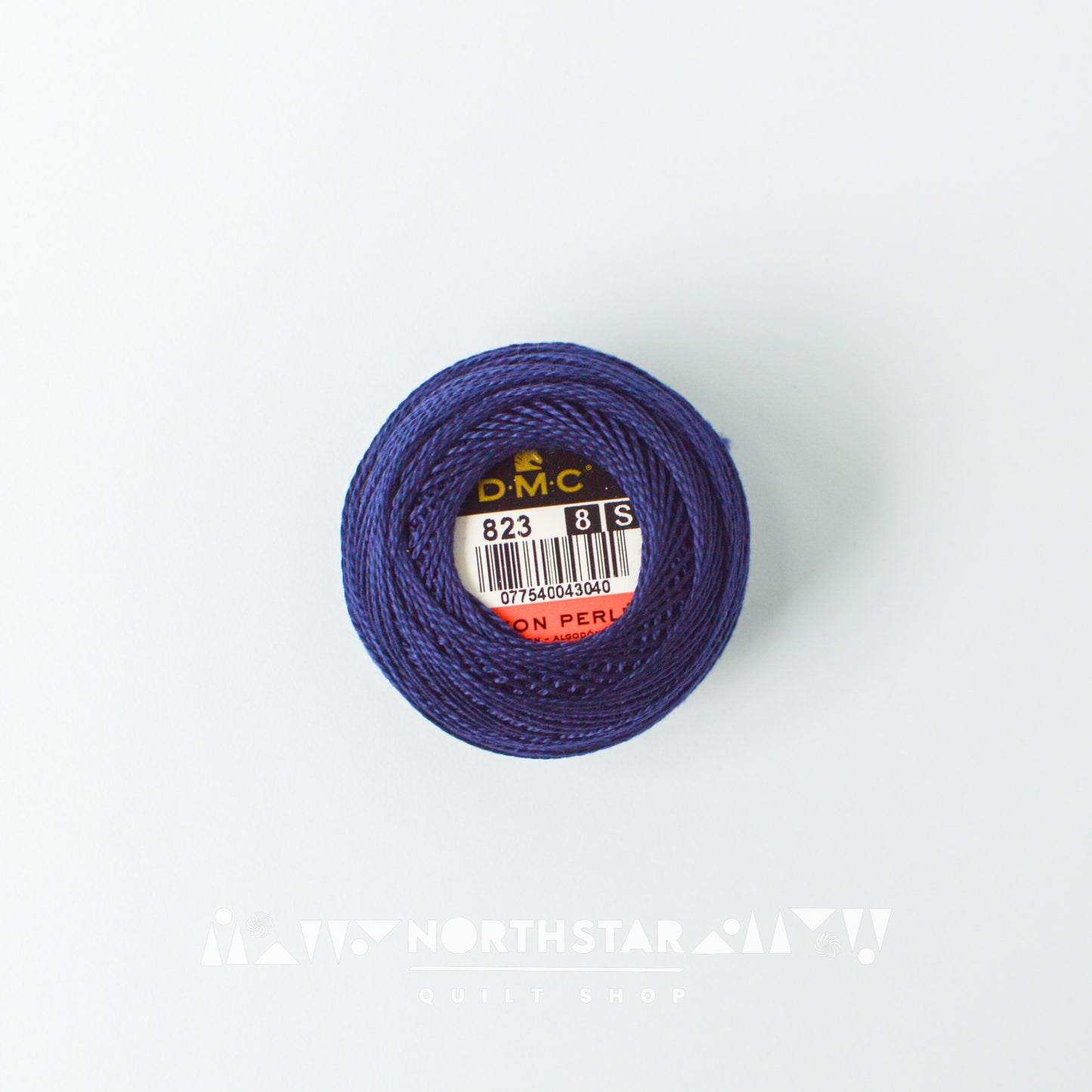 Pearl Cotton Balls Size 8 Dark Navy Blue