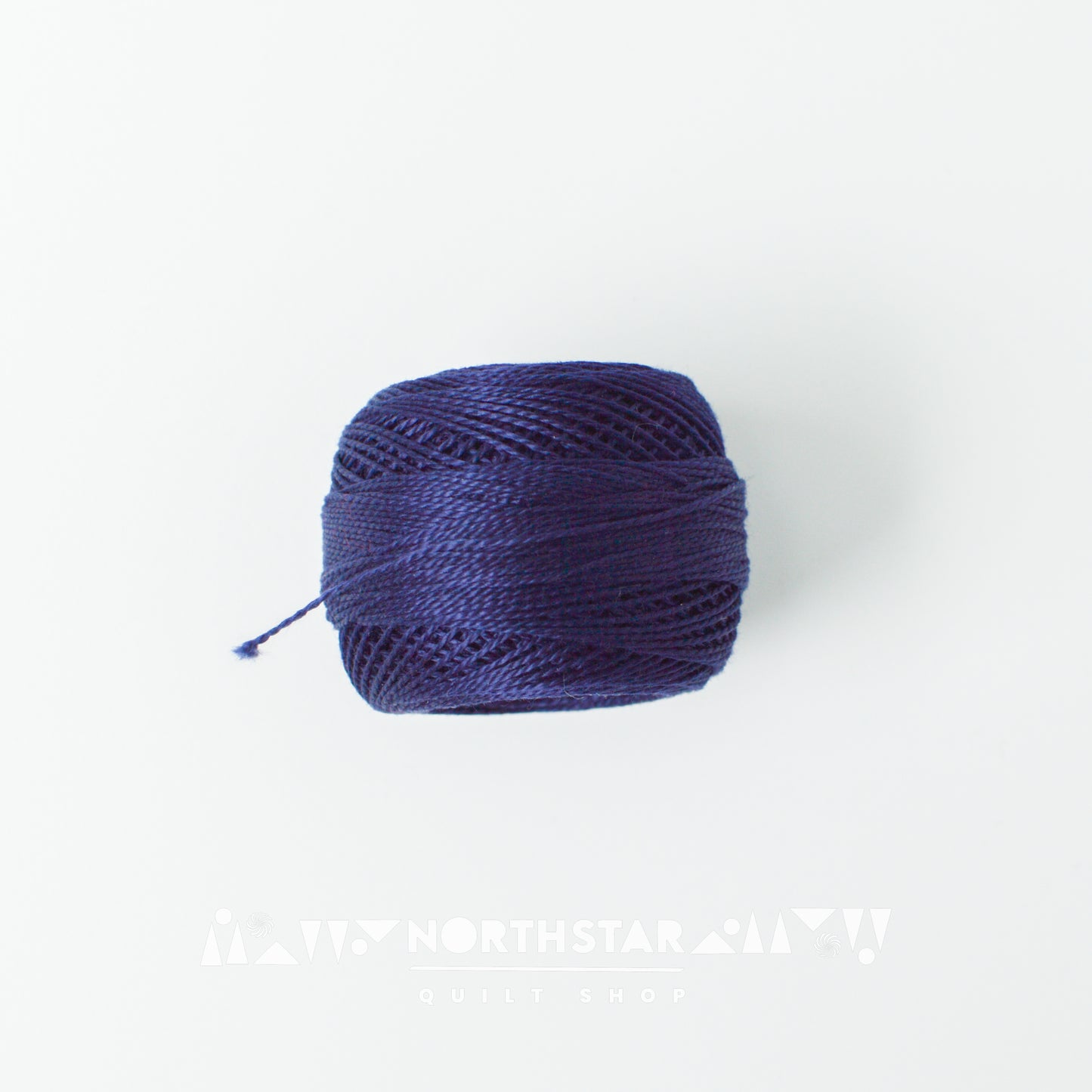 Pearl Cotton Balls Size 8 Dark Navy Blue