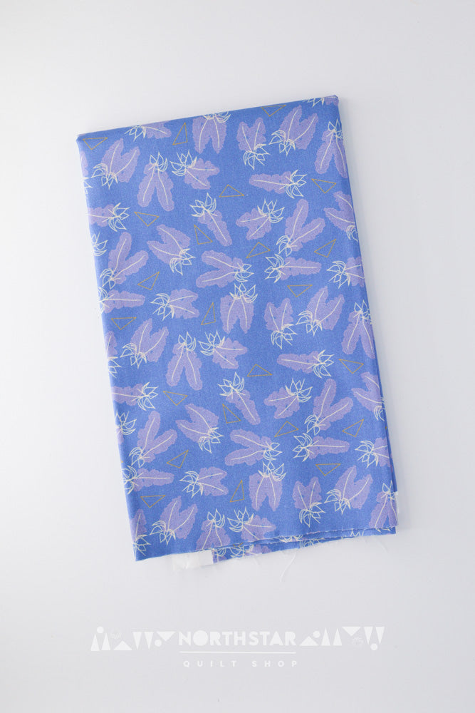 Lilacs on Lapis | Wax and Wane Studio Quilting Cotton Yardage