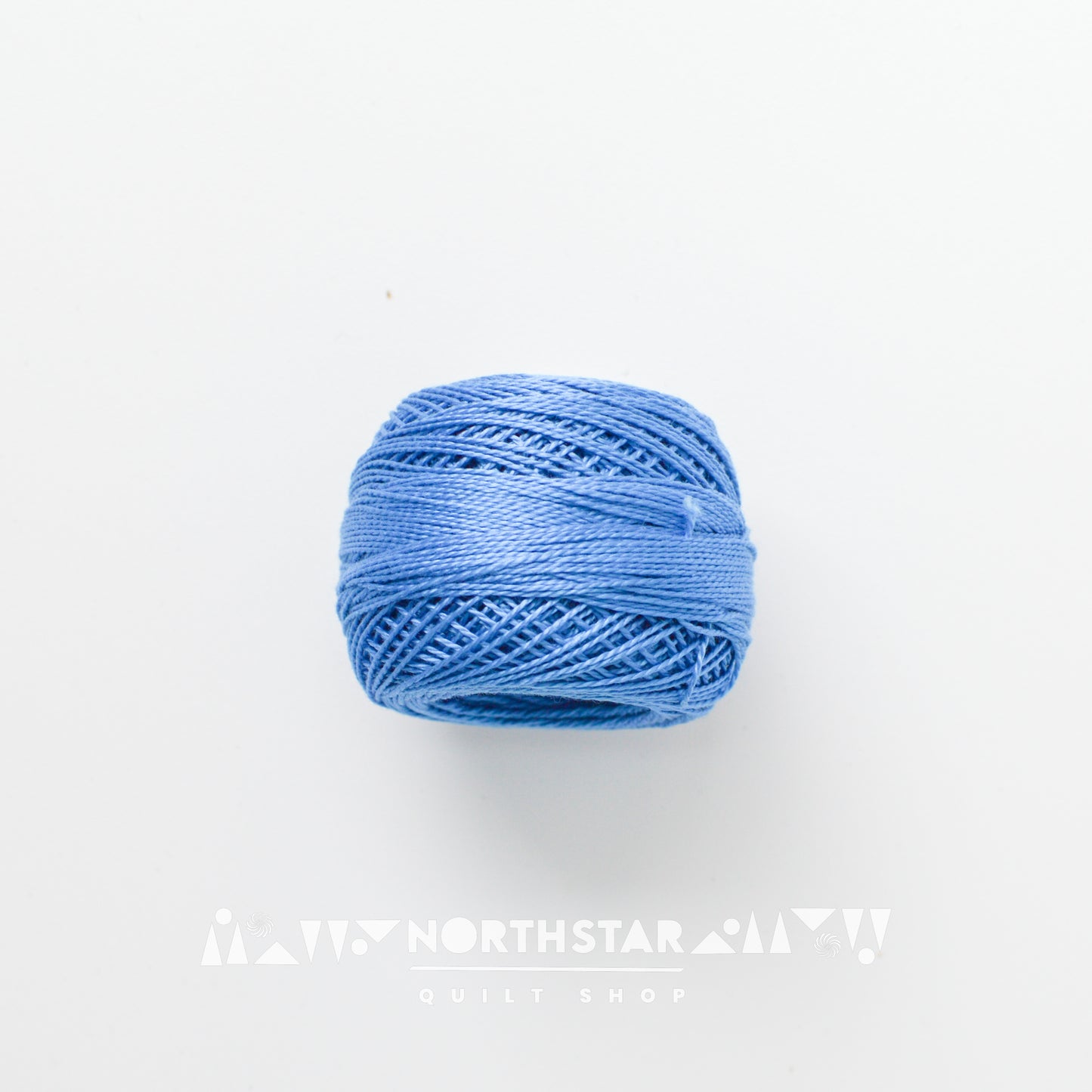 Pearl Cotton Balls Size 8 Medium Blue