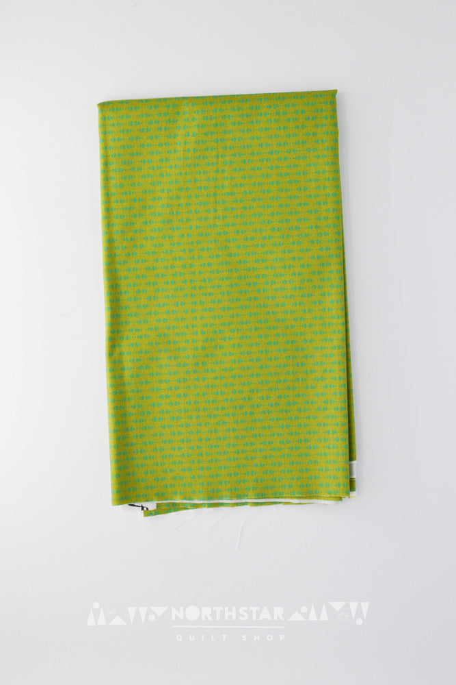 Rain in Green | Wax and Wane Studio Quilting Cotton Yardage