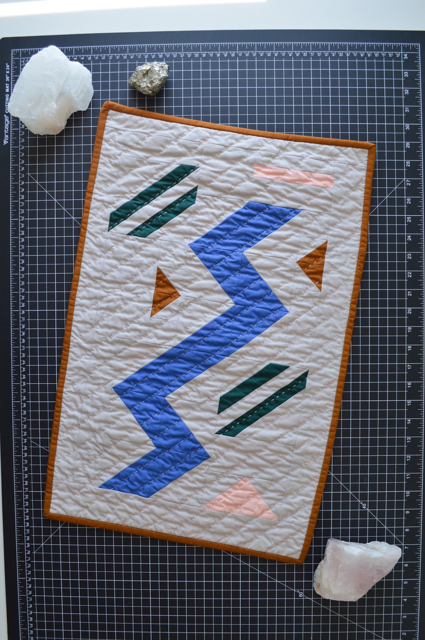 Rivulet (Compassion) | PDF Download Mini Quilt Pattern