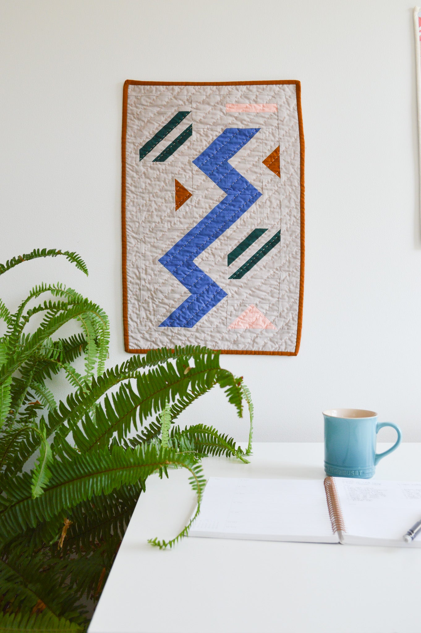 Rivulet (Compassion) | PDF Download Mini Quilt Pattern