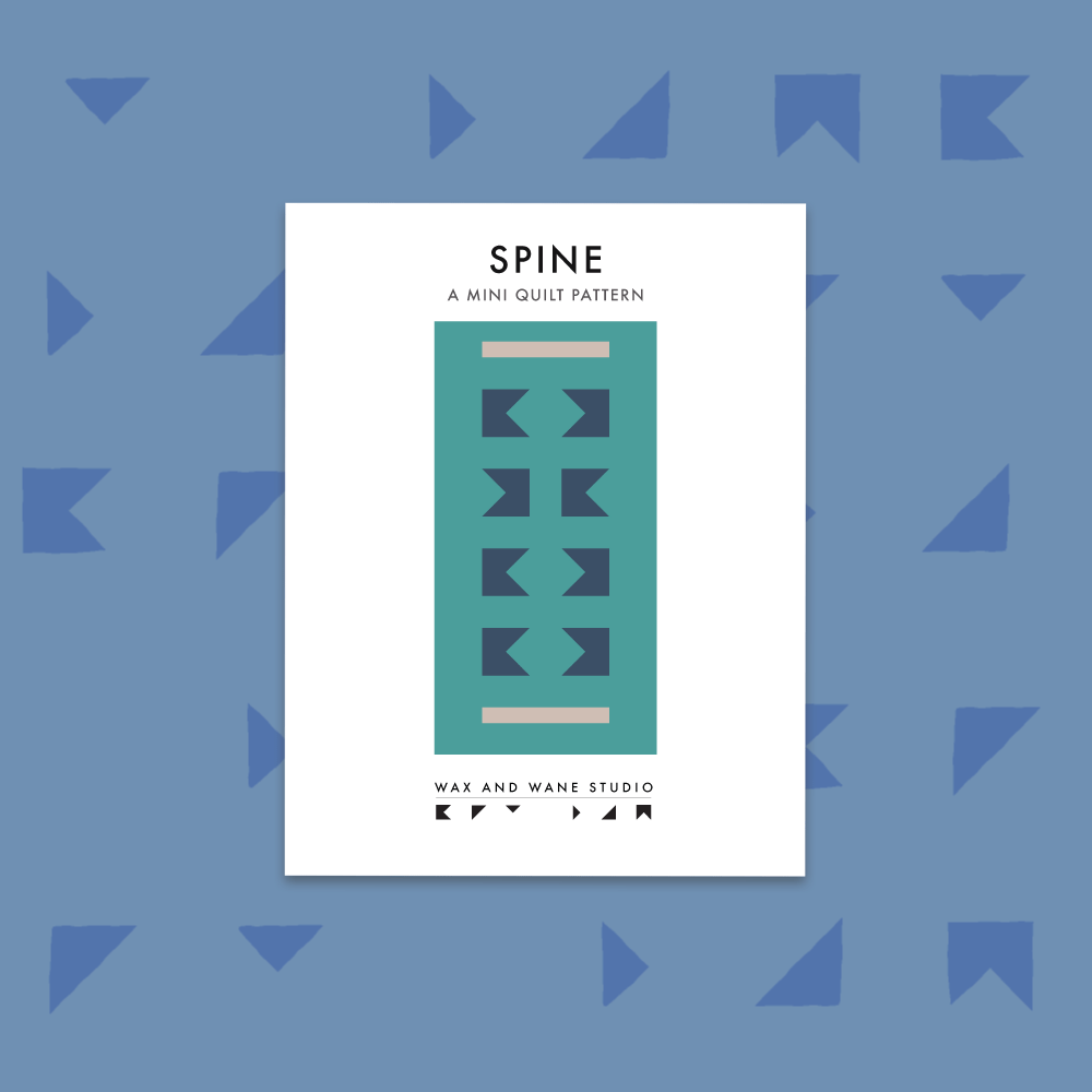 Spine | PDF Download Mini Quilt Pattern