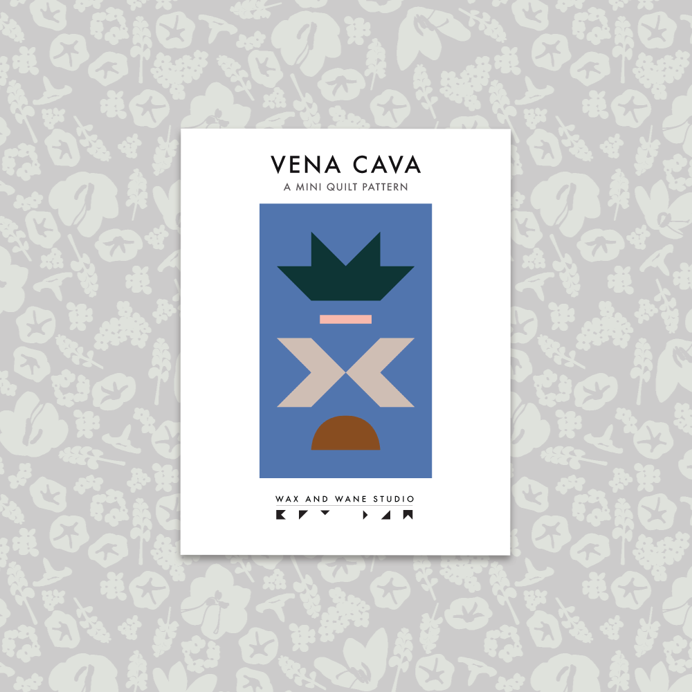 Vena Cava (Hope) | PDF Download Mini Quilt Pattern