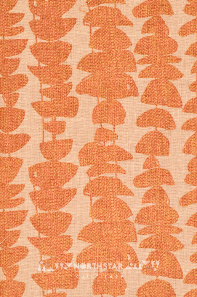 Stacked Stones Sienna | Art Gallery Fabrics Linen Cotton Blend Yardage 60" Wide