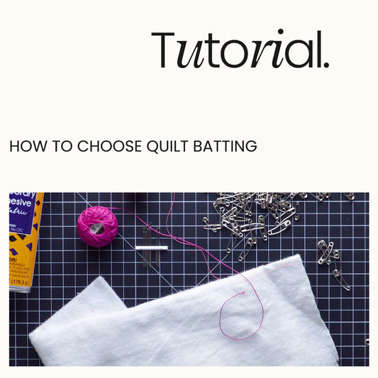 How to Choose Quilt Batting: Cotton, Polyester, Wool, and Blends