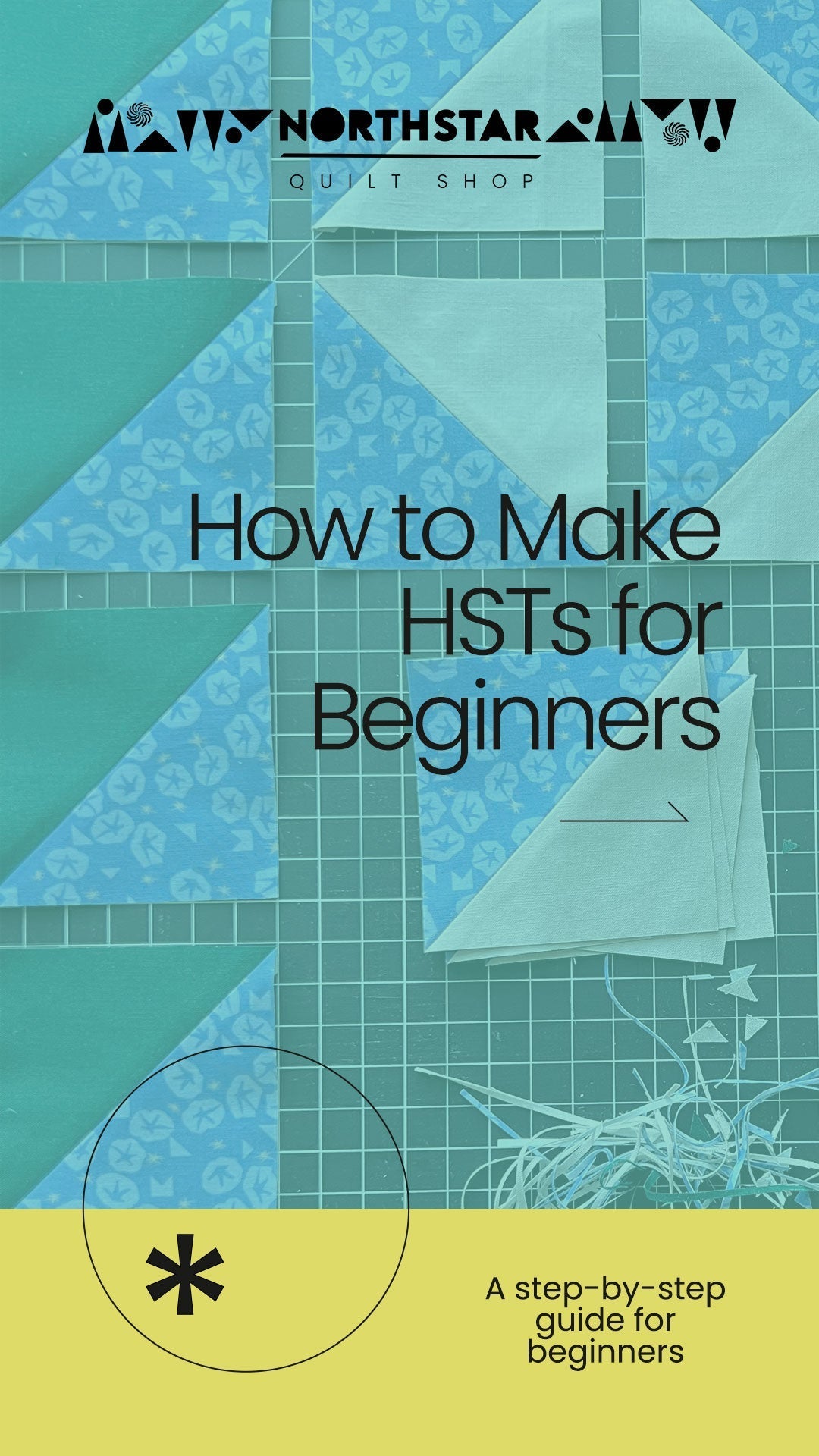 These basic blocks will teach you how to make half-square triangles with ease! Perfect for any quilt project, this simple technique adds a touch of creativity to your designs.