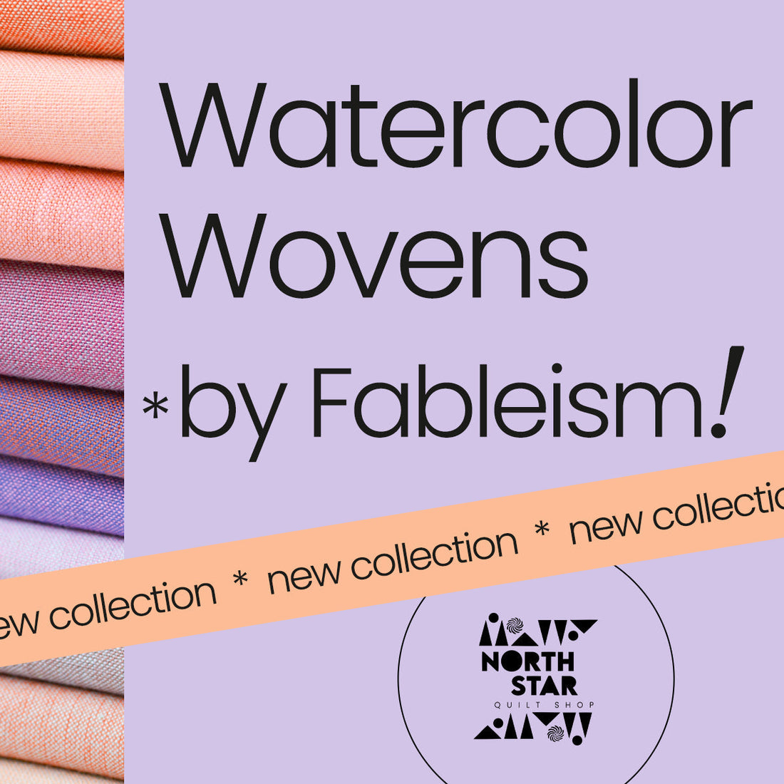 Meet Watercolor Wovens: Beautiful Yarn-Dyed Fabrics by Fableism Supply Co.