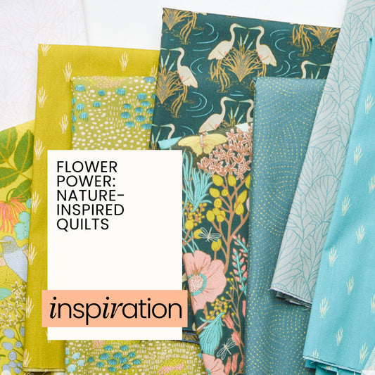Flower Power: Nature-Inspired Quilts