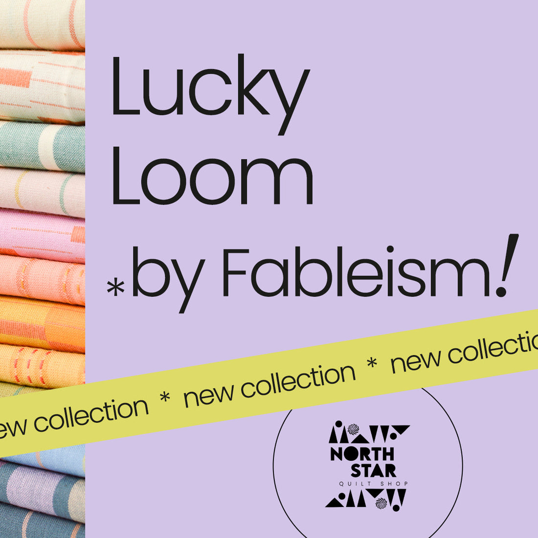 Fableism Lucky Loom fabrics are here! Explore this woven, rainbow-inspired cotton collection for modern quilts, patchwork bags, and home décor, with tips for working with woven cotton.
