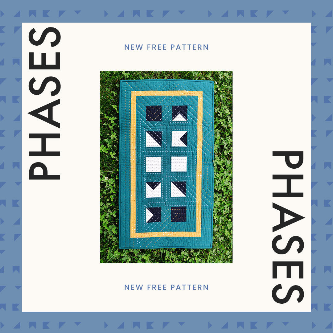 Phases Free Mini Quilt Pattern