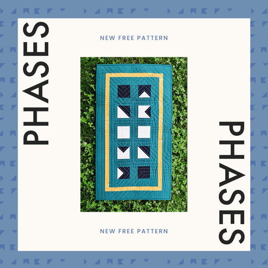 Phases Free Mini Quilt Pattern