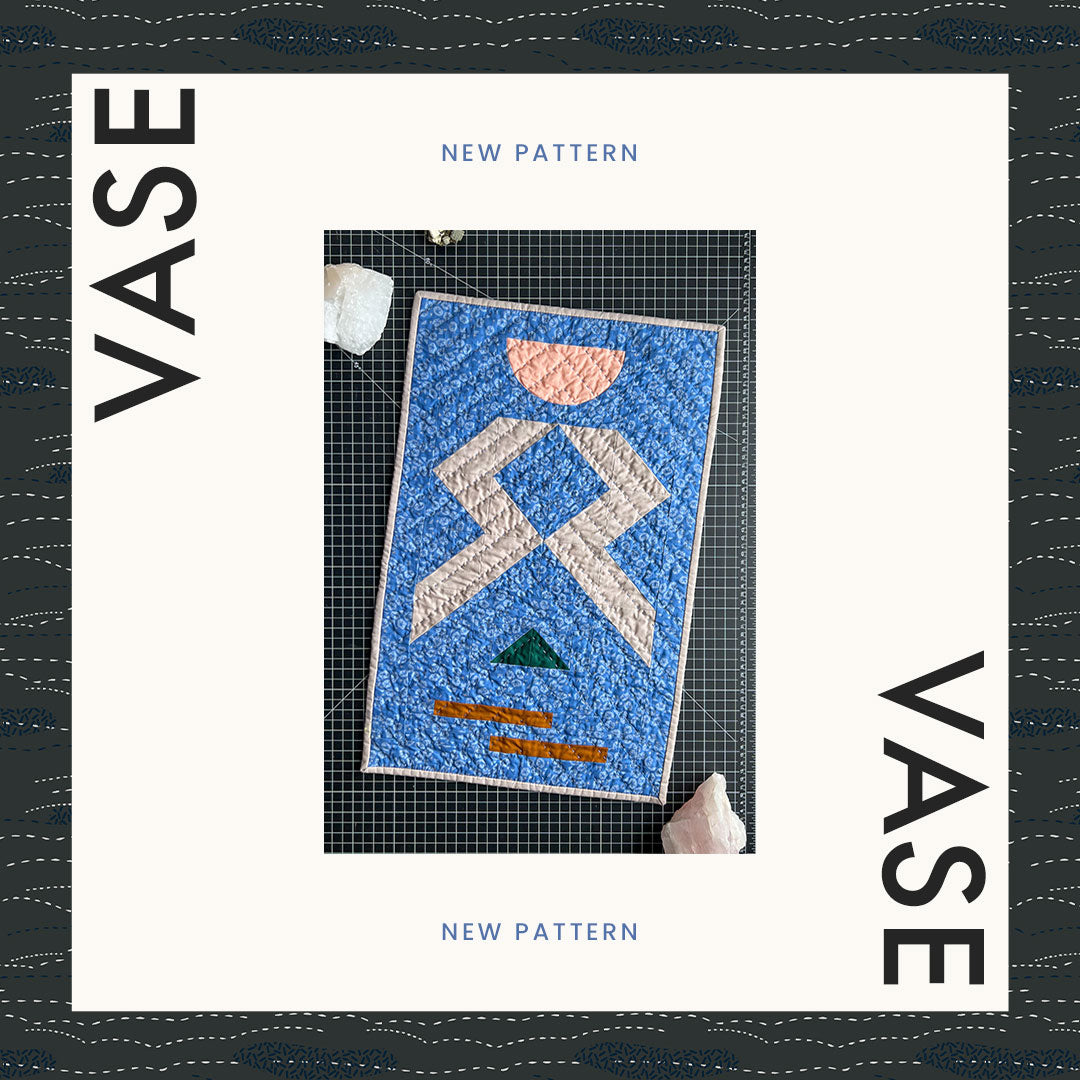 Vase Mini Quilt Pattern