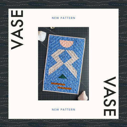 Vase Mini Quilt Pattern