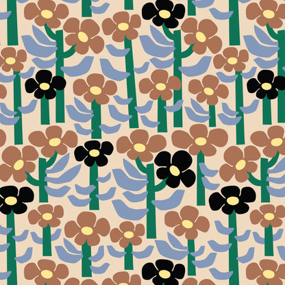 Bloom Sprout | Cloud9 Fabrics Organic Cotton Batiste