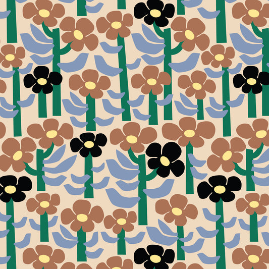 Bloom Sprout | Cloud9 Fabrics Organic Cotton Batiste