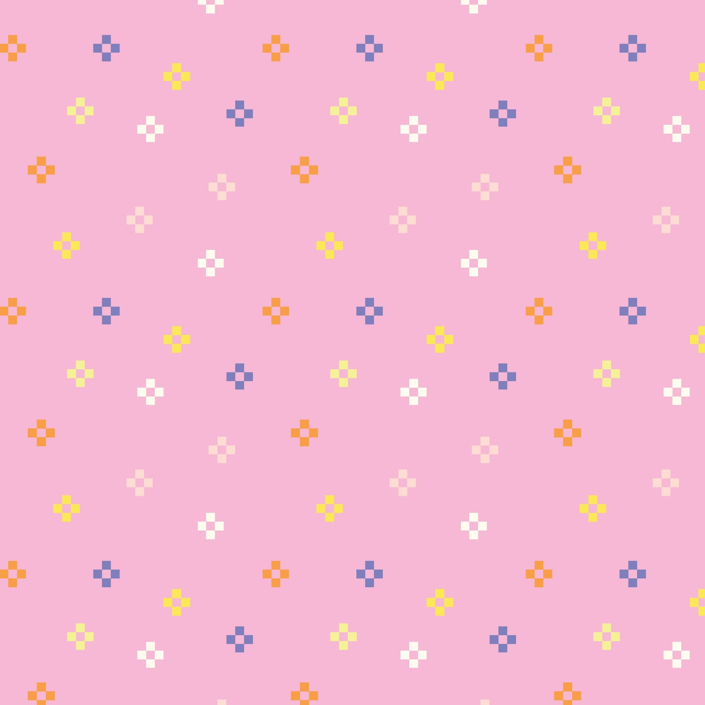 Cosmic Confetti Pink | Cloud9 Fabrics Quilting Cotton Yardage Organic Cotton