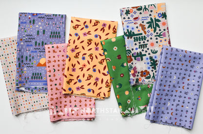 Over the River and Through the Woods | Cloud9 Fabrics Quilting Cotton Yardage Organic Cotton