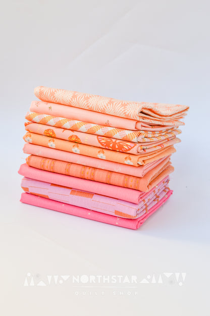 Pretty In Pink & Peach Bundle | Modern Quilting Fabrics