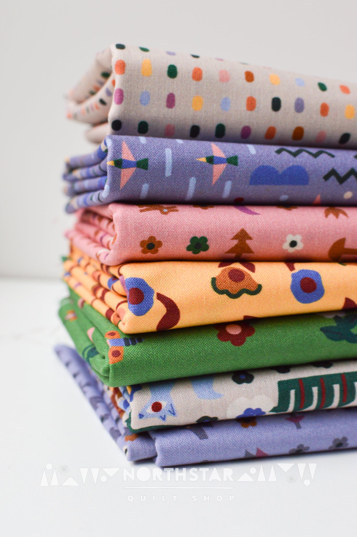 Fern Grove Collection | Cloud9 Fabrics Cotton Quilting Bundle Organic Cotton