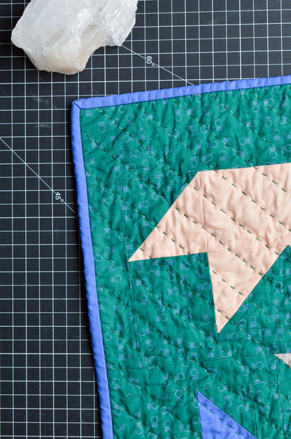 Bolt (Anger) | PDF Download Mini Quilt Pattern