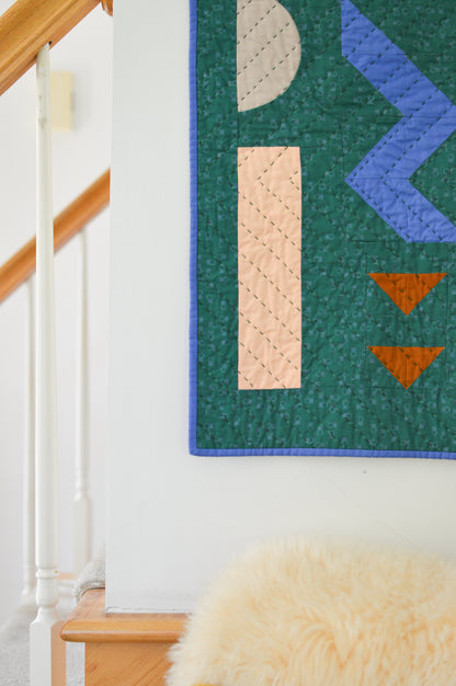 Fulcrum (Surrender) | PDF Download Mini Quilt Pattern