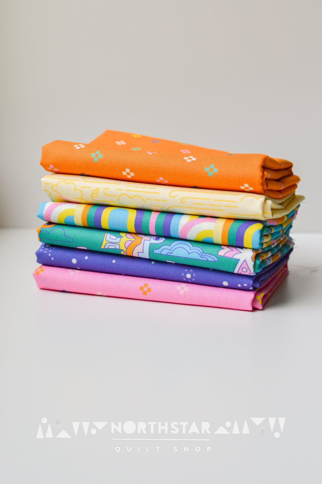 High in the Sky Collection | Cloud9 Fabrics Cotton Quilting Bundle Organic Cotton