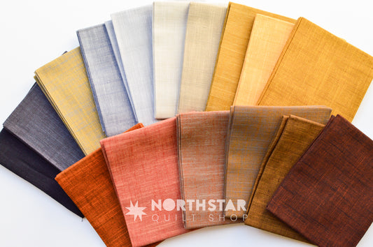 Sandstone Handloom Fat Quarter Bundle | Windham Fabrics Cotton Quilting Bundle