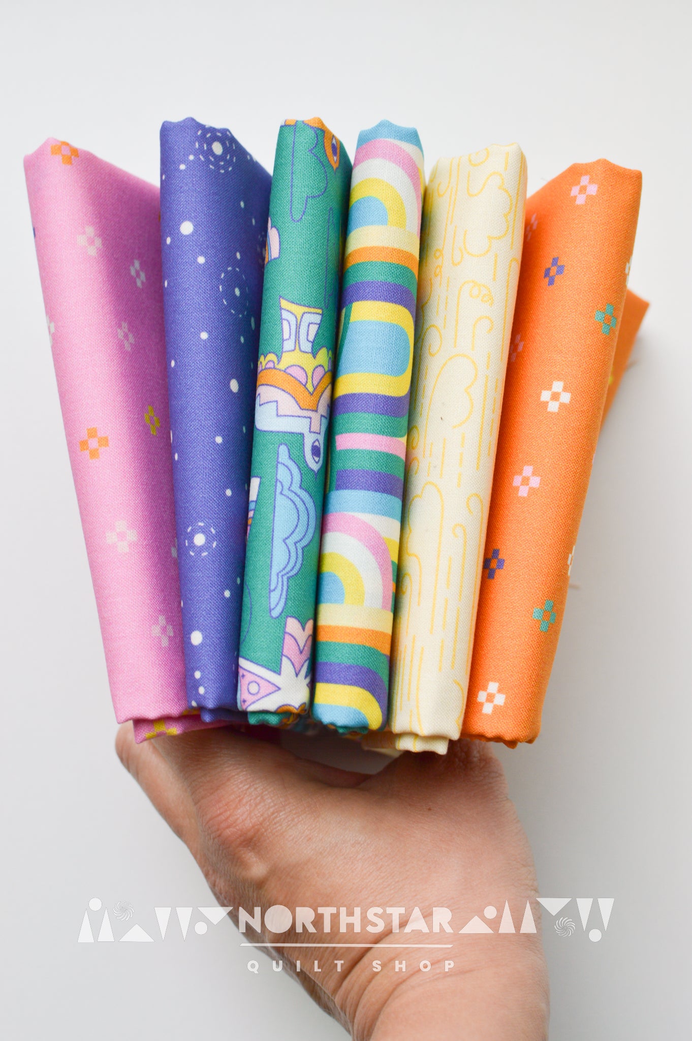High in the Sky Collection | Cloud9 Fabrics Cotton Quilting Bundle Organic Cotton