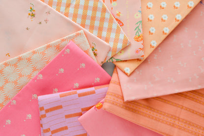 Pretty In Pink & Peach Bundle | Modern Quilting Fabrics