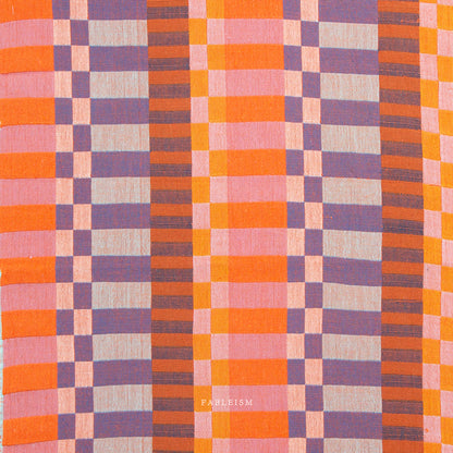 Fableism Fine and Dandy – Broken Stripes in Plenty Cotton Woven Fabric