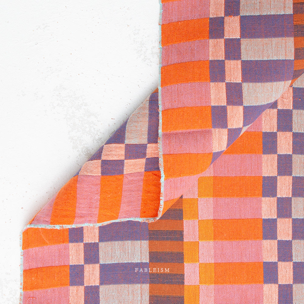 Fableism Fine and Dandy – Broken Stripes in Plenty Cotton Woven Fabric