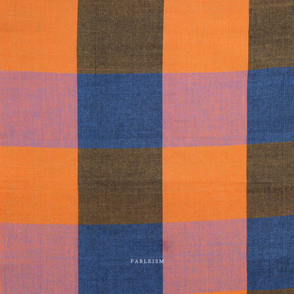 Fableism Fine and Dandy – 3 Inch Happy Checkers Cotton Woven Fabric