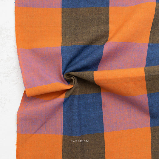 Fableism Fine and Dandy – 3 Inch Happy Checkers Cotton Woven Fabric