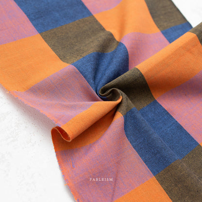 Fableism Fine and Dandy – 3 Inch Happy Checkers Cotton Woven Fabric
