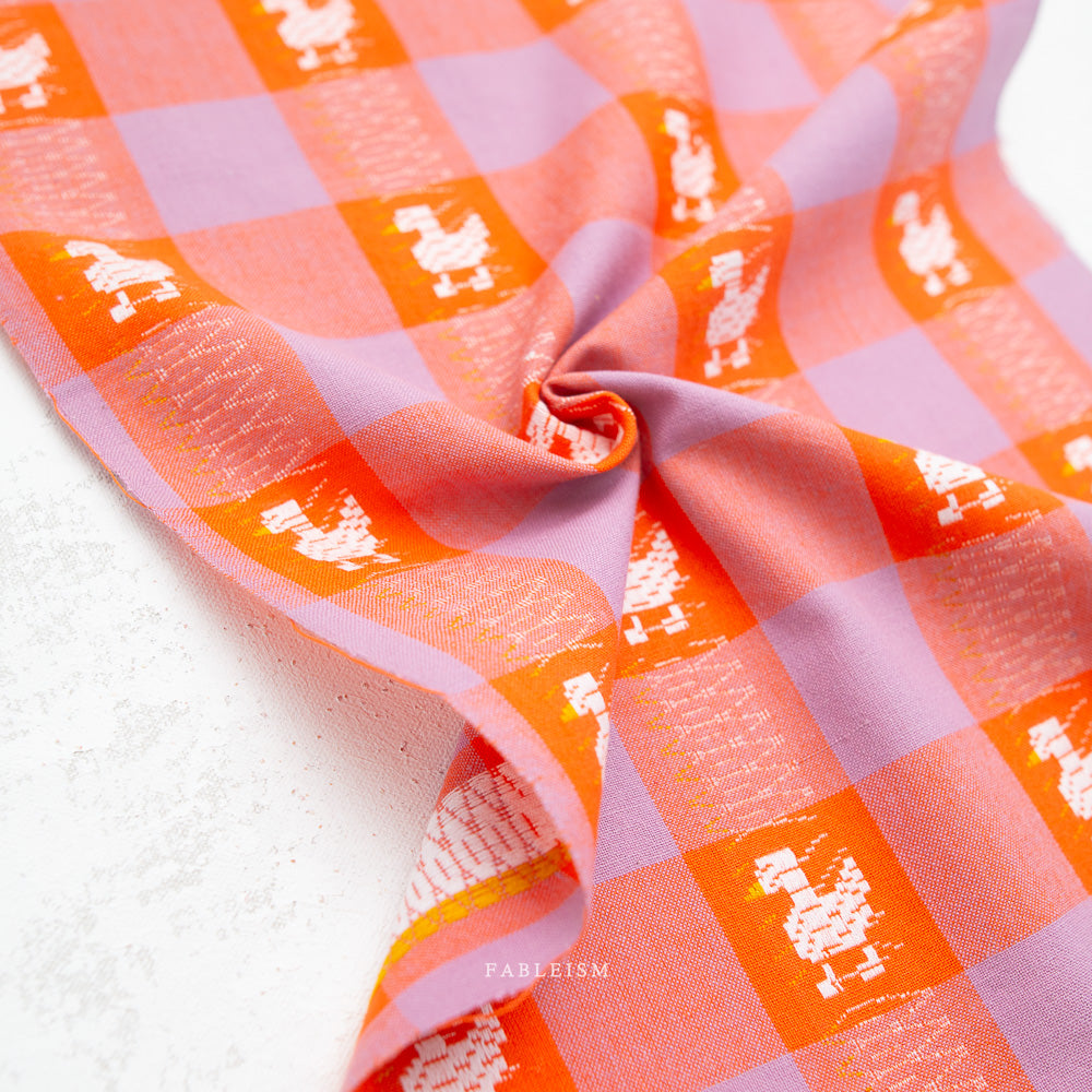 Fableism Fine and Dandy – Duck Duck Goose in Charming Cotton Woven Fabric