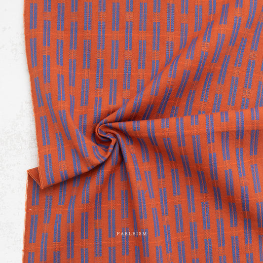 Fableism Fine and Dandy – Formation in Spice Cotton Woven Fabric