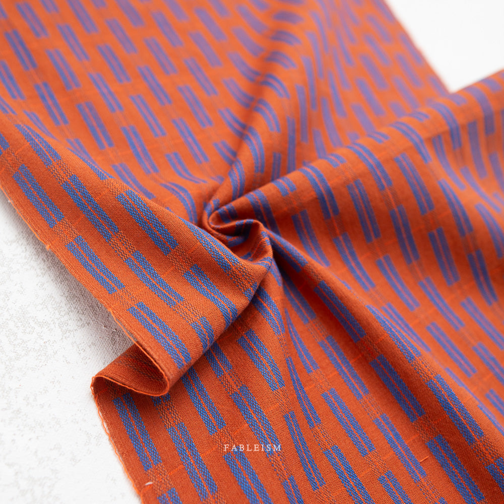 Fableism Fine and Dandy – Formation in Spice Cotton Woven Fabric