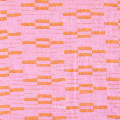 Southwest Stripe Pink | Fableism Supply Co Cotton Quilting Yardage