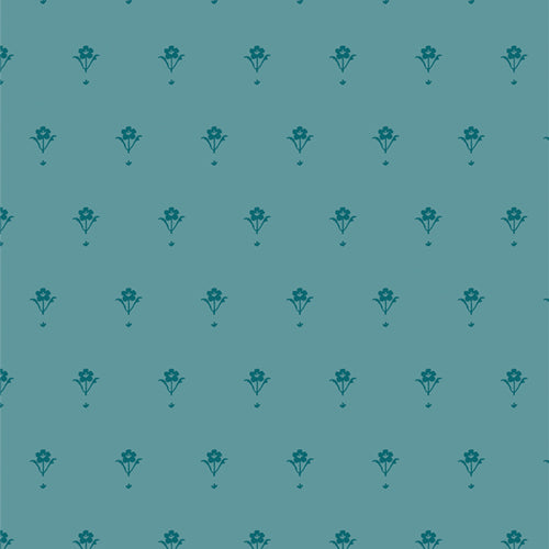 Painted Porcelain Spruce | Art Gallery Fabrics Quilting Cotton Yardage