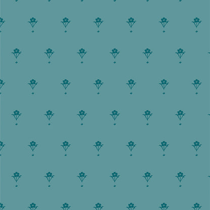 Painted Porcelain Spruce | Art Gallery Fabrics Quilting Cotton Yardage