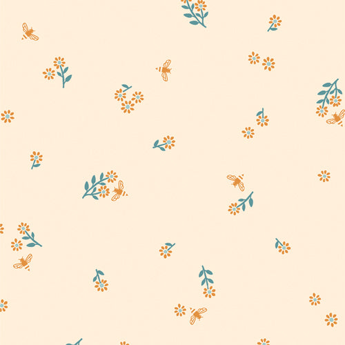 Foraging Flutter Sun | Art Gallery Fabrics Linen Cotton Blend Yardage 60" Wide